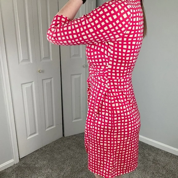 The Limited Pink and White Dress - Picture 2 of 4